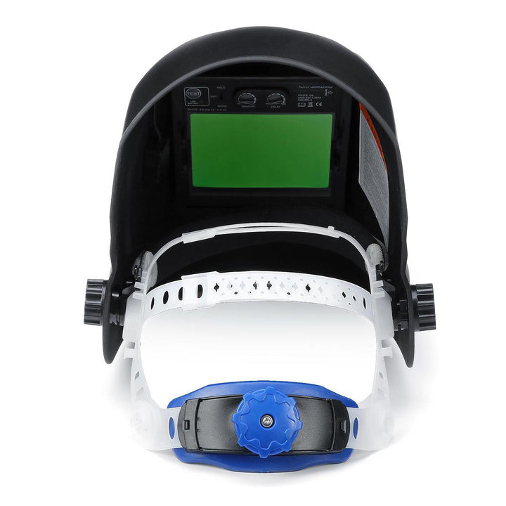 Solar Power Auto Darkening Welding Helmet Mask for Arc Mig Tig Weld - MRSLM