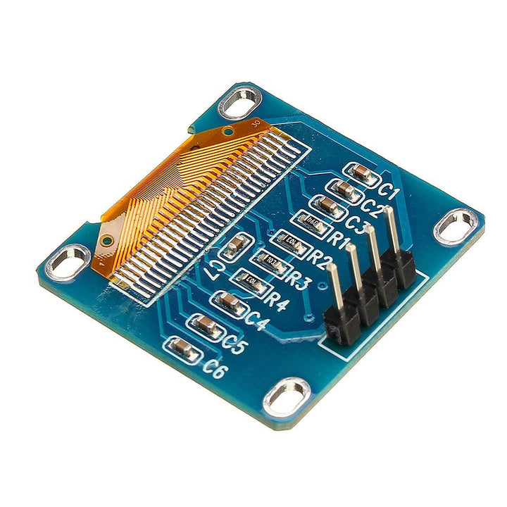 5Pcs 0.96 Inch Blue Yellow IIC I2C OLED Display Module Geekcreit for Arduino - products that work with official Arduino boards - MRSLM