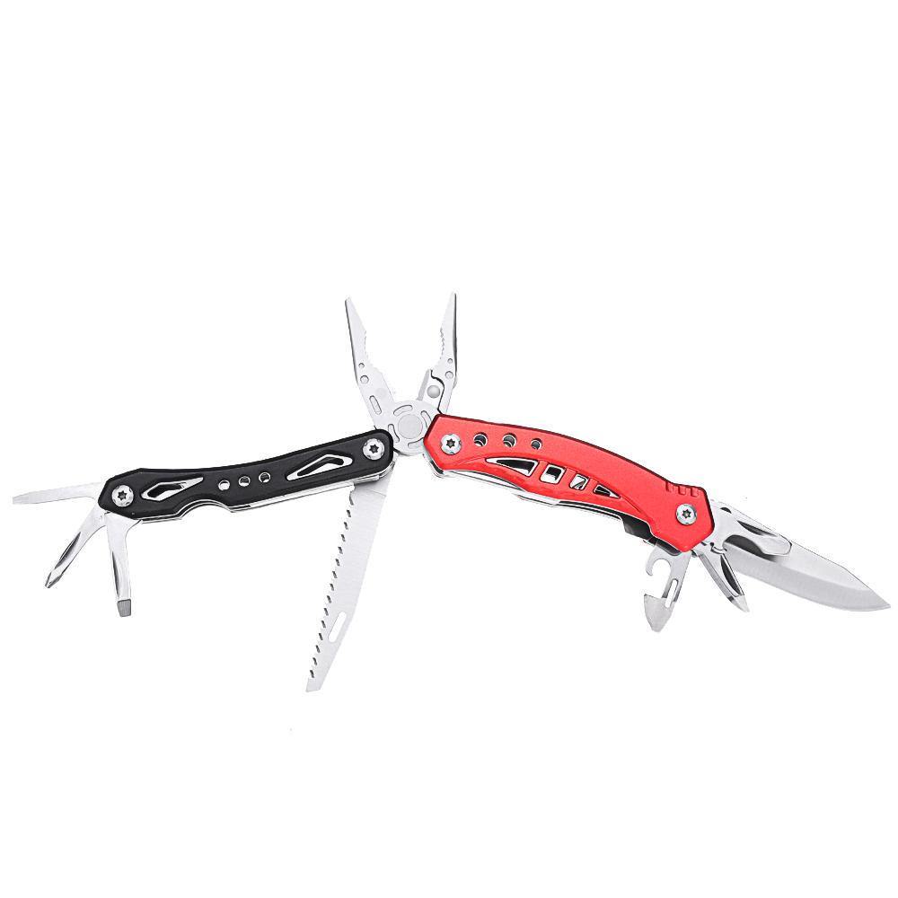 Multifunctional Tools Outdoor Survival Camping Tool Plier Cable Cutter Screwdriver Can Bottle Opener - MRSLM