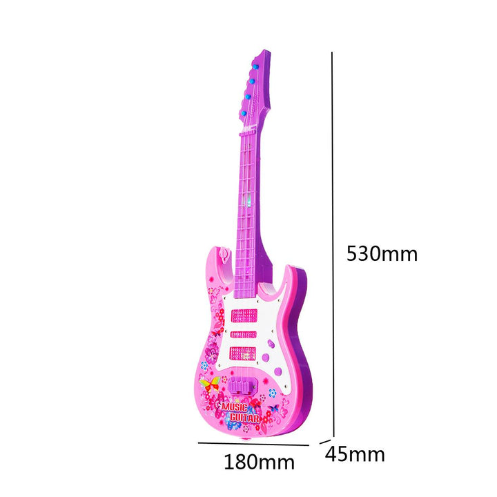 4 String Music Electric Guitar Children's Musical Instrument Children's Toy - MRSLM
