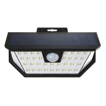 48 LED Solar Powered Wall Light Wide Angle Motion Sensor Outdoor Fence Lamp IP65 - MRSLM