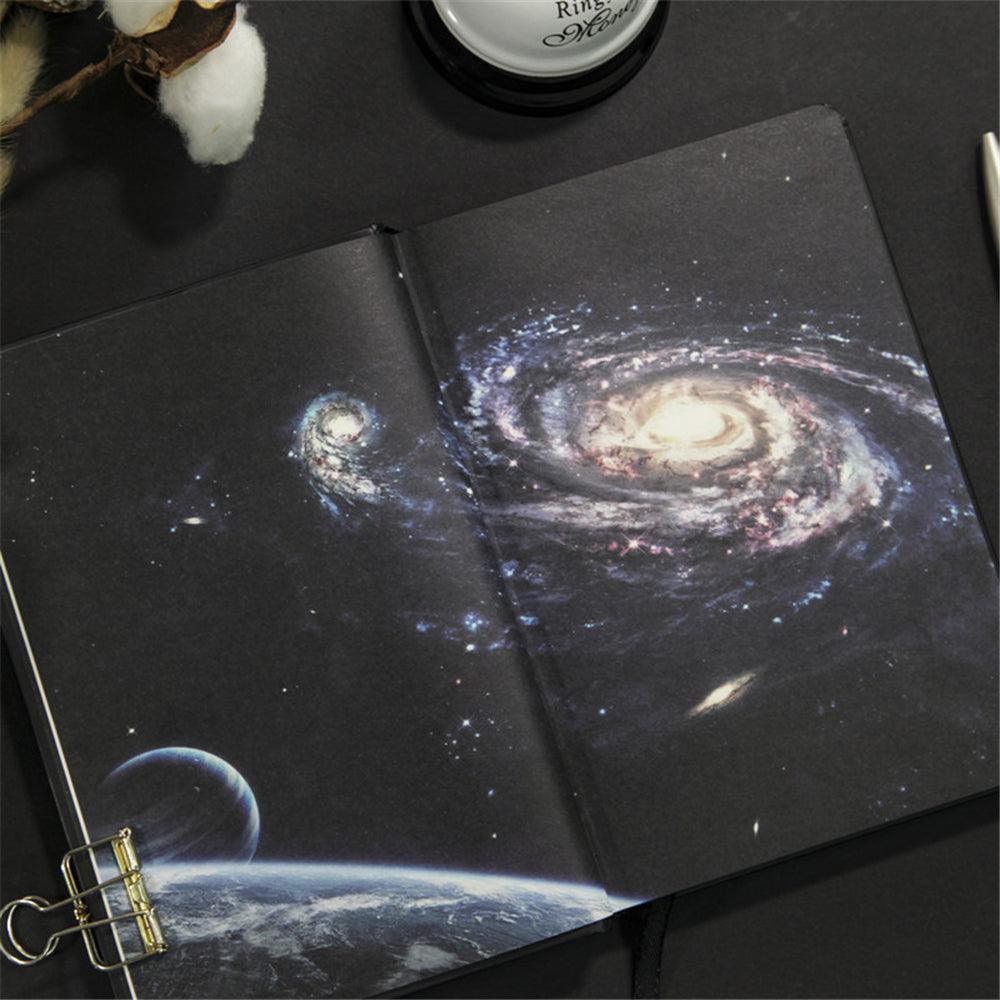 AR Universe Notebook Starry Sky Notebook AR Cover Venus Jupiter Earth Moon Science and Technology Book For School Students Supplies - MRSLM