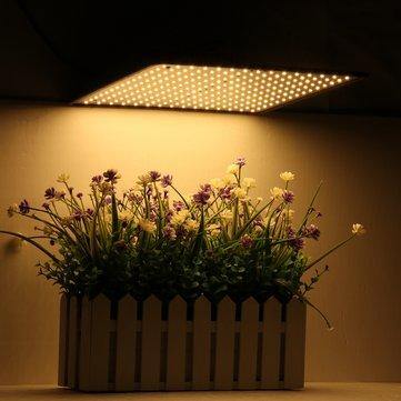 225LED Grow Light Warm White Lamp Ultrathin Panel Hydroponics Indoor Plant Veg Flower AC85-265V - MRSLM