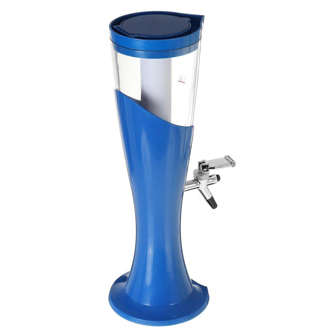 1.5 L Cold Draft Drink Tower Beverage Dispenser Container Pourer Bar - MRSLM