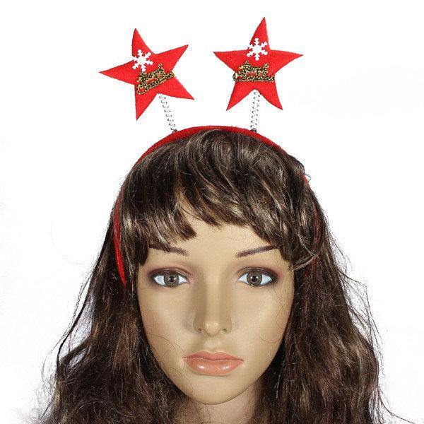 Festival Decor Christmas Headwear Mixed Style Xmas Headbrand Hair Accessory - MRSLM