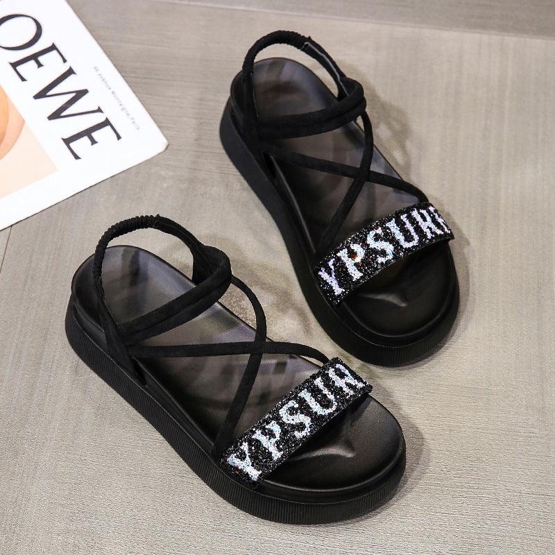 CasualToe Student Flat Sandals Women's Shoes Wholesale - MRSLM