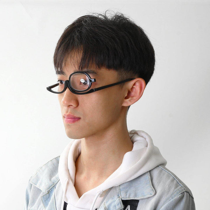 Women Makeup Magnifying Reading Glasses Flip Lens Make Up Eye Glasses +1.00 ~ +4.00 - MRSLM