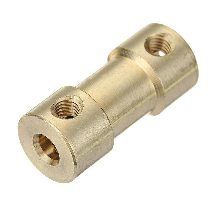 3.17mm-3.17mm Brass Coupler Spindle Motor Shaft Coupling Connector for EleksMill Engraver CNC Router - MRSLM