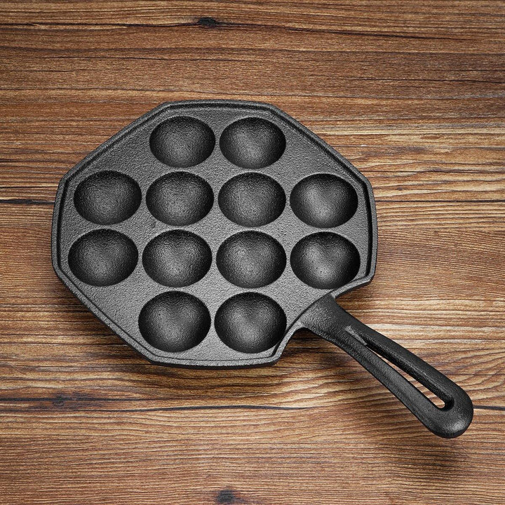 Takoyaki Grill Pan Nonstick Cooking Plate Pancake Puffs Octopus Ball Maker Mold - MRSLM