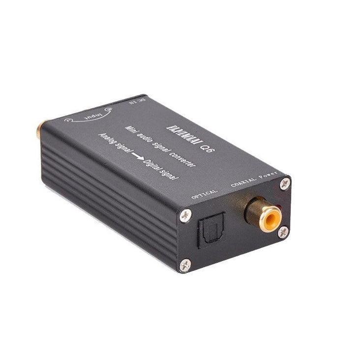 PJ.MIAOLAI Q6 RCA analog Signal Converter Digital Fiber Coaxial Output Mini Portable DAC - MRSLM