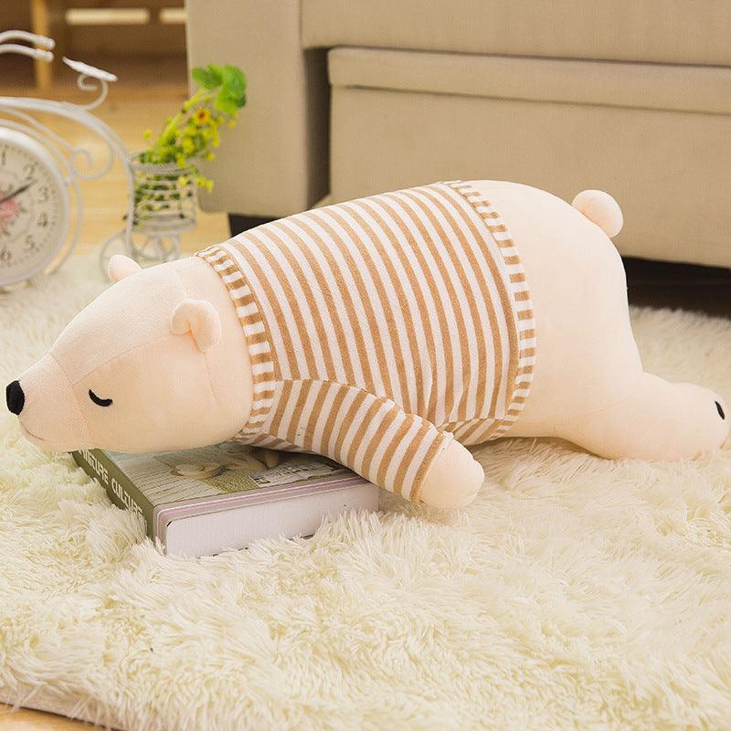 4 Styles Cute Cartoon Plush Polar Bear Doll PP Cotton Filling Home Decor Child Plush Toys - MRSLM