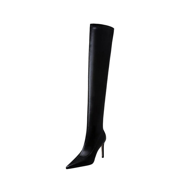 Stiletto Pointed Toe Over-the-knee Boots - MRSLM