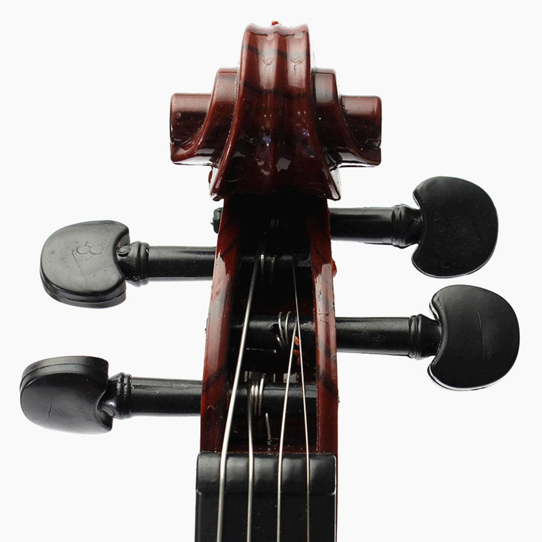 4/4 Ukuran Penuh Plastic Adjustable String Kids Instrument Simulation Violin Toys - MRSLM