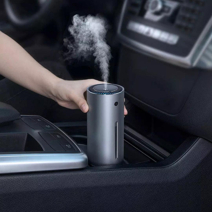 Baseus CRJSQ01 300ml Aluminum Air Humidifier Aroma Essential Oil Diffuser for Home Office Car Air Purifier Nano Spray Mute Clean Air Care - MRSLM