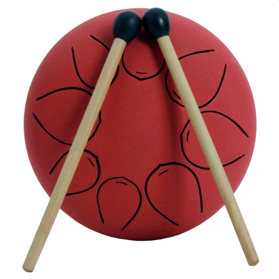 Mebite 5 Inch Ethereal Drum Steel Tongue Percussion Musical Drum With Drum Stick Carry Bag - MRSLM
