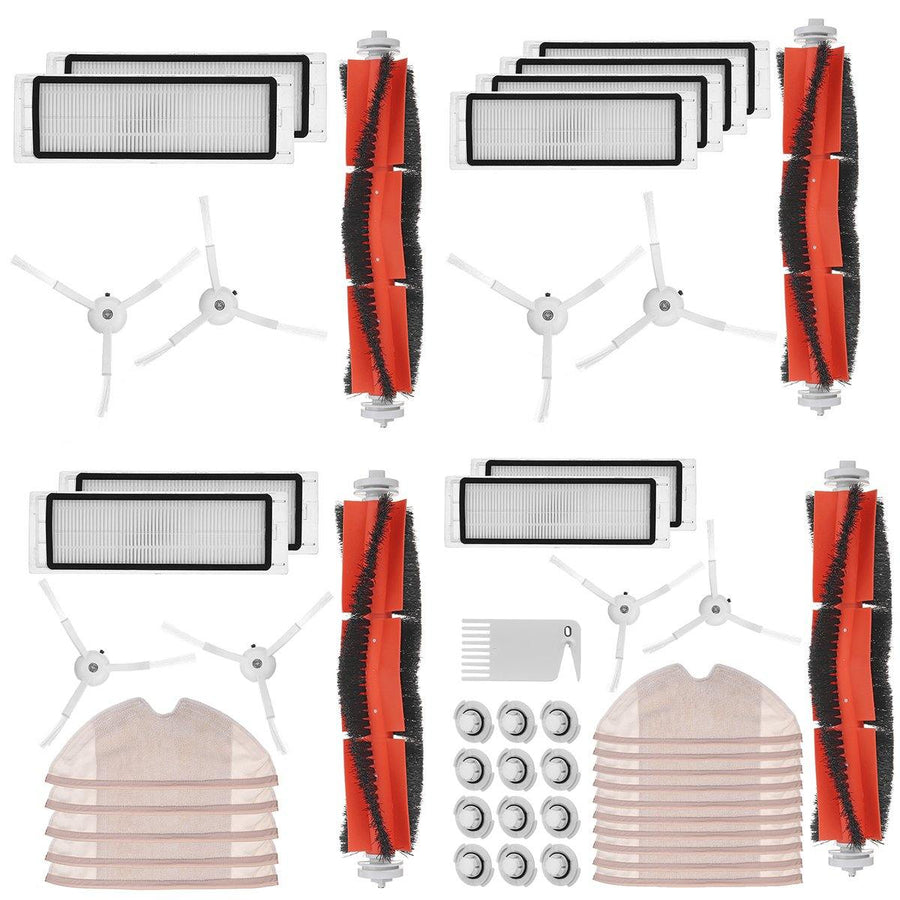 5/7/10/28pcs Replacements for Xiaomi 1S Roborock Vacuum Cleaner Parts Accessories [Non-Original] - MRSLM