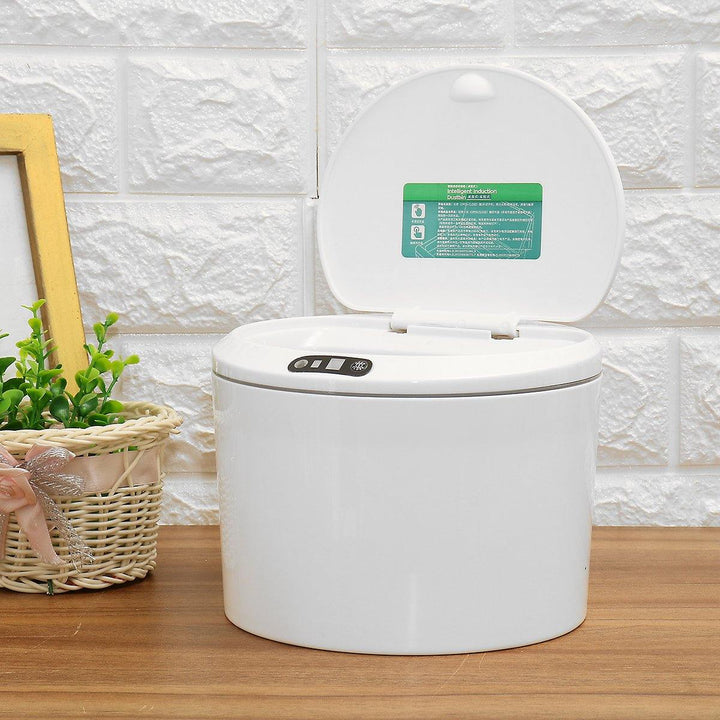 [Battery Version] 3L/5L Automatic Sensor Smart Induction Trash Can Dustbin Home Bathroom Kitchen Seamless Intelligent Design - MRSLM