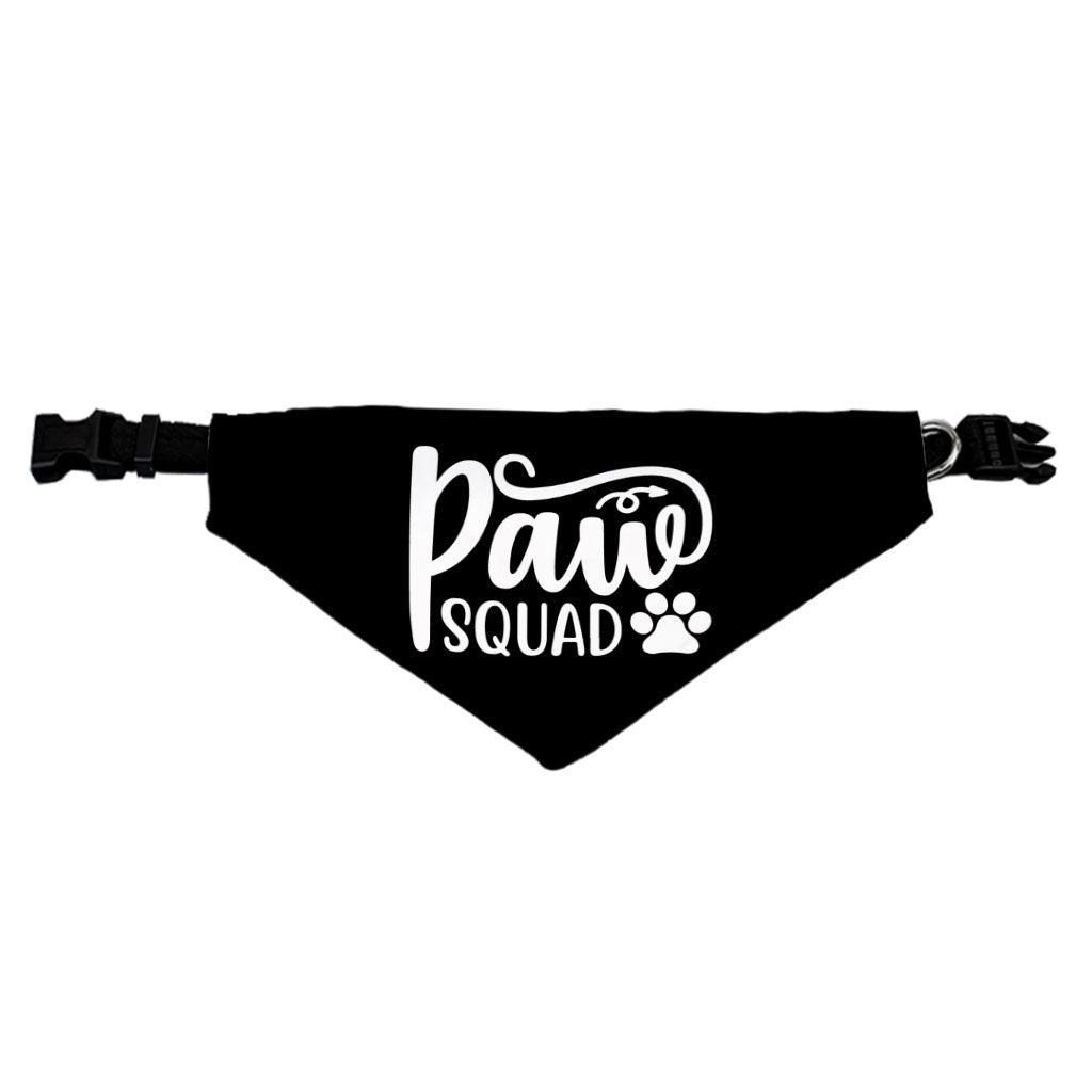 Paw Squad Pet Bandana Collar - Graphic Scarf Collar - Unique Dog Bandana - MRSLM
