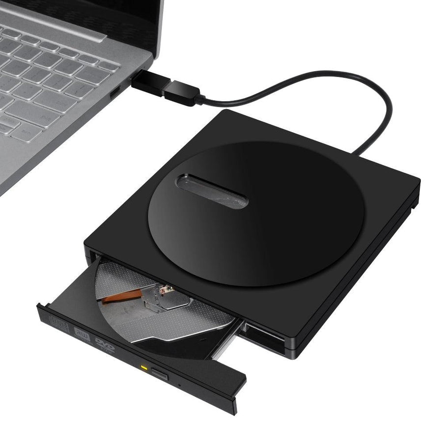 Deepfox Type C USB3.0 External CD DVD RW Optical Drive DVD Burner DVD Writer Super Drive For Laptop Notebook - MRSLM