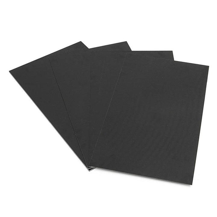 400x500mm 0.5-5mm Black Fiberglass Sheet Glass Fiber Sheet Epoxy Glass FR4 Glass Fiber Plate for DIY Craft - MRSLM