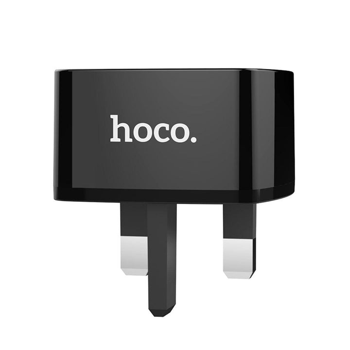 HOCO C70B UK QC3.0 Charger Power Adapter With Type-C Cable For Tablet Smartphone - MRSLM