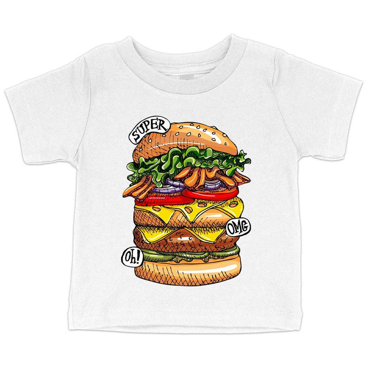 Baby Burger T-Shirt - Cool Food T-Shirts - MRSLM