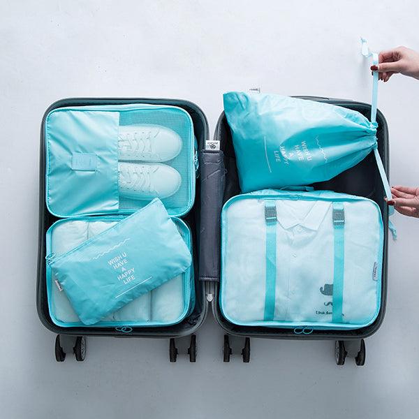 5/7/9 Pieces Waterproof Travel Organizer Waterproof Multi-function Travel Bag - MRSLM