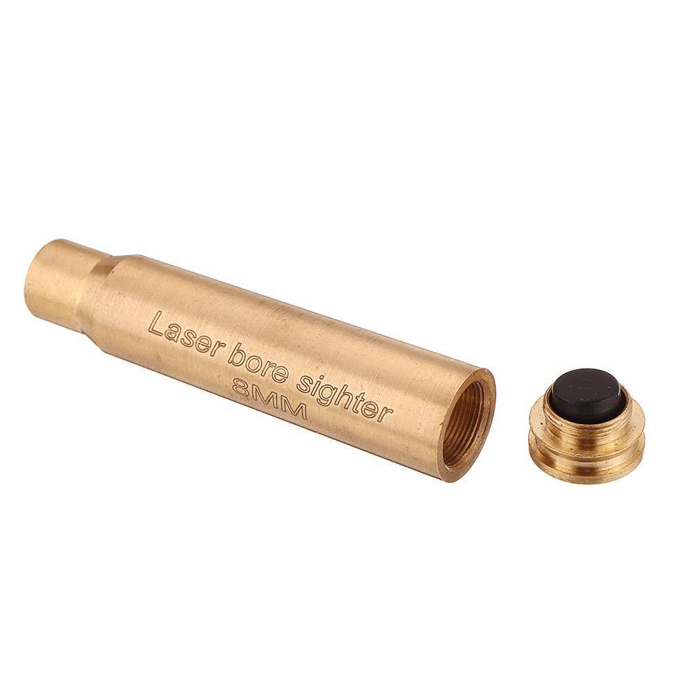CAL 8mm Laser Boresighter Red Dot Sight Brass Cartridge Boresighter Caliber - MRSLM