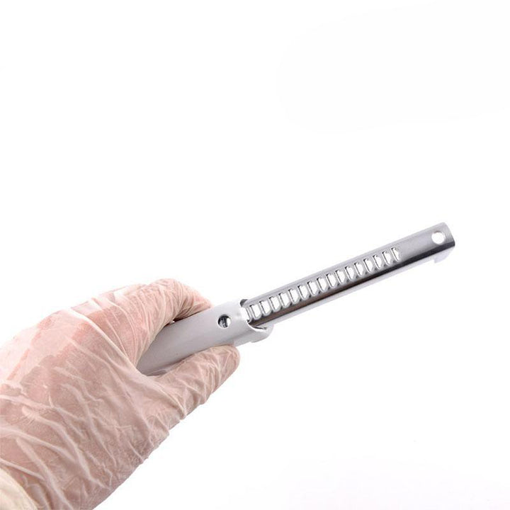 KC-CP03 Adjustable Manual Stainless Steel Jar Lid Opener Gripper Can Bottle Opening Tool (white) - MRSLM