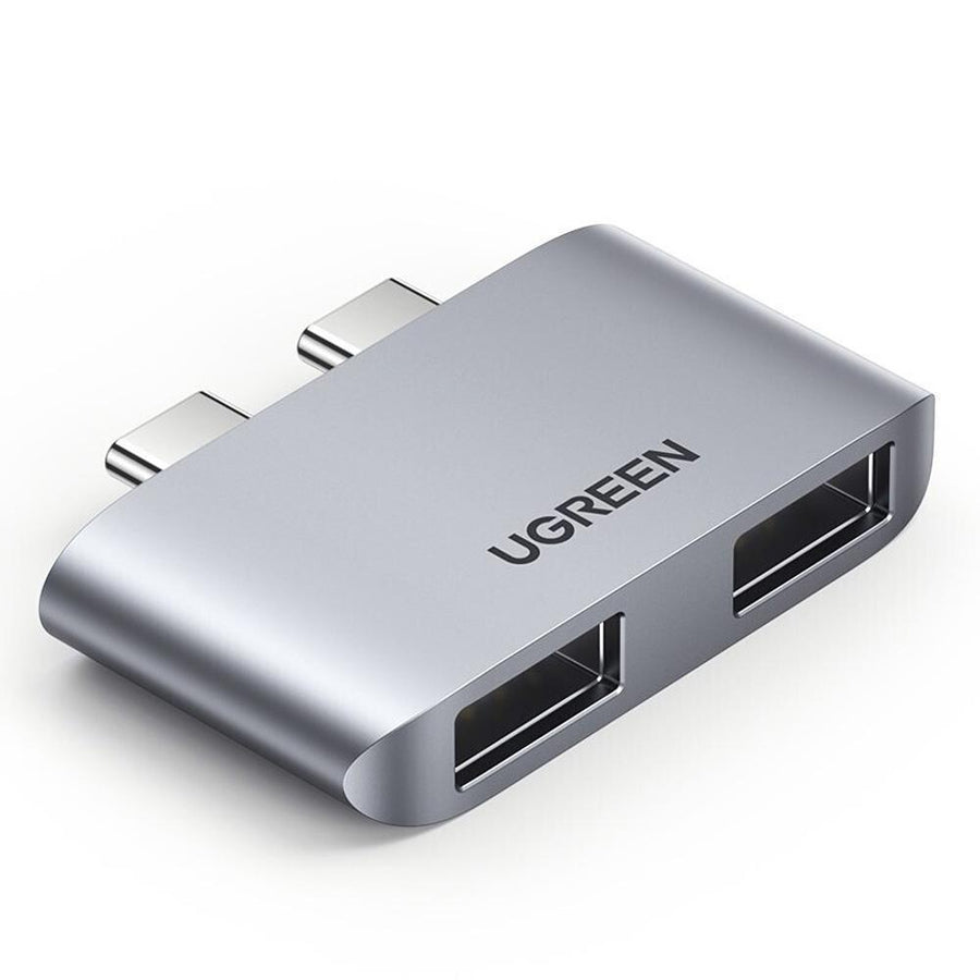 Ugreen Type C to USB 3.1 Hub Splitter 2 in 1 USB C Converter Docking Station Extender for MacBook Pro Air CM206 - MRSLM