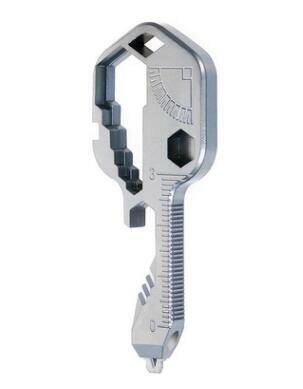 Multi-Tool Key Multifunctional Key Pendant Wrench Set Universal Keys Gear Clips Measuring Adjustable Portable Home Hand Tool - MRSLM
