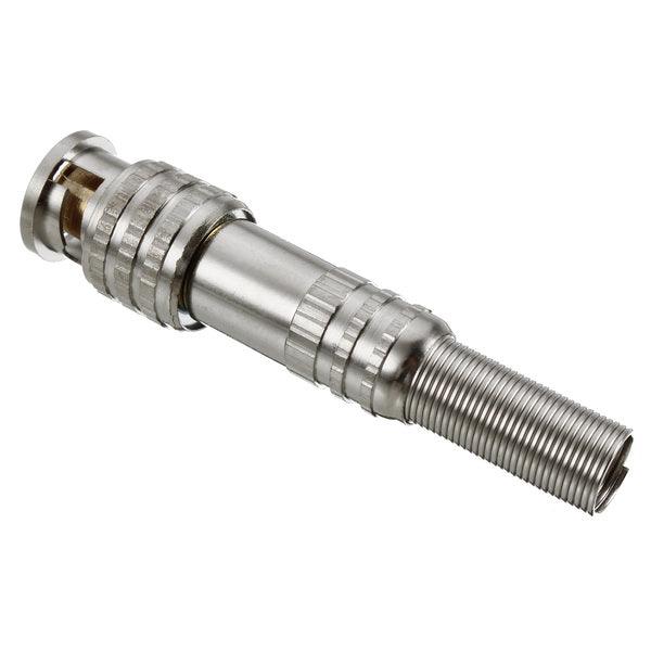 BNC Male Connector for RG-59 Coaxial Cable Brass End Crimp Cable Screwing Camera Free Welding - MRSLM