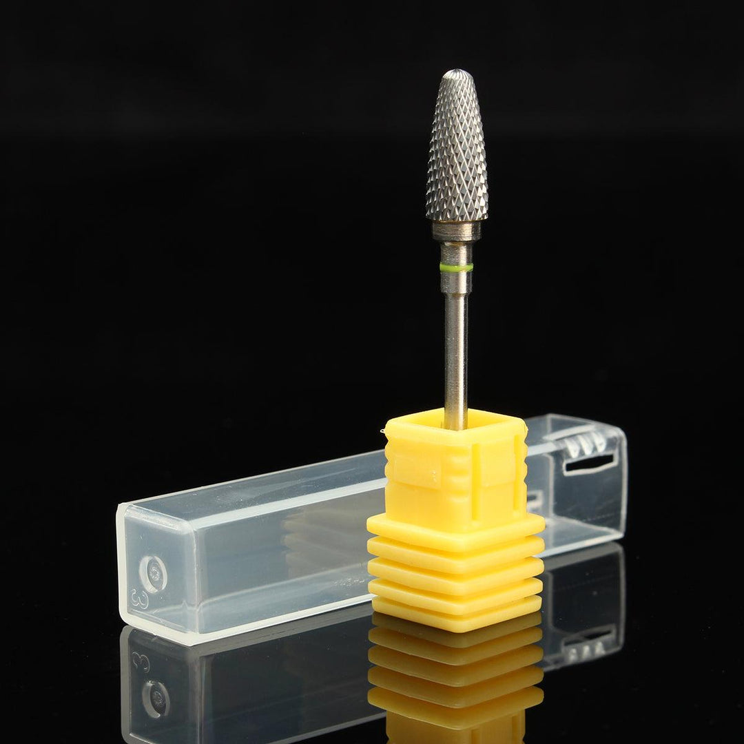 3/32" Electric Carbide Nail Drill Bit Gel Polish Remover Coarse File Manicure Tool - MRSLM
