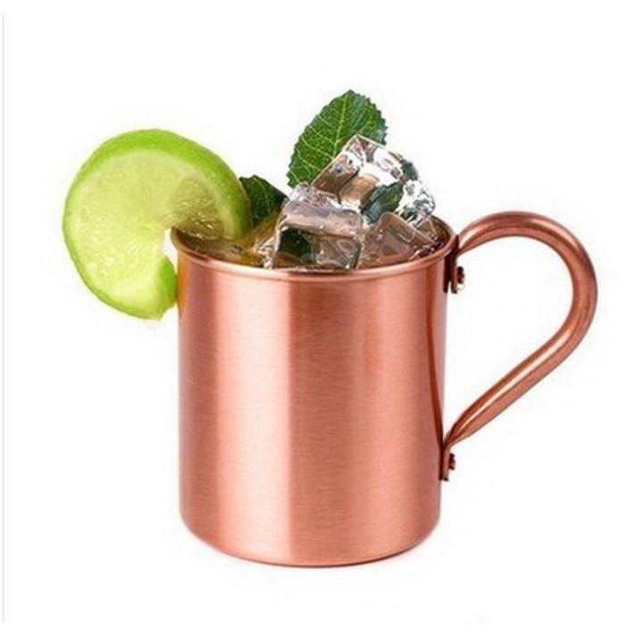 420ml/15oz Pure Solid Copper Plated Moscow Mule Mug Tea Cup Coffee Cup - MRSLM
