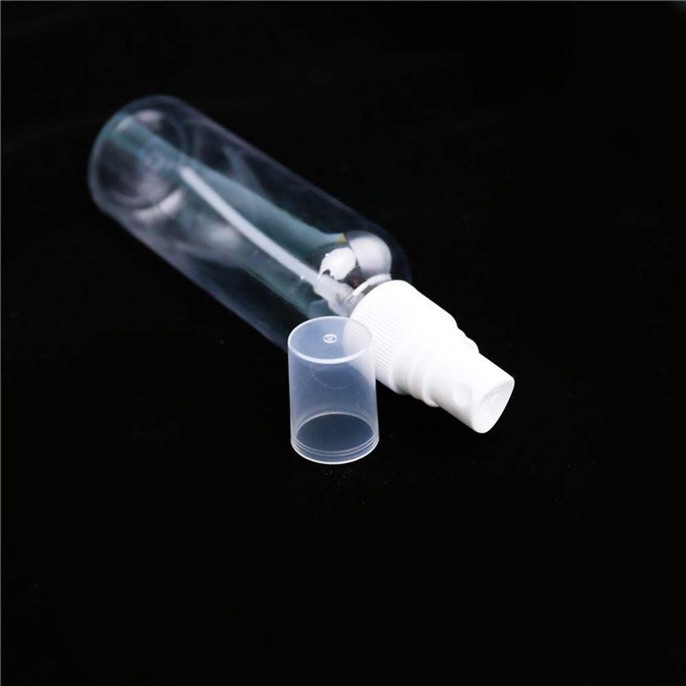 100ML Portable Disinfection Liquid Spray Bottle 84 Disinfectant Alcohol Transparent Travel Empty Spray Bottles - MRSLM