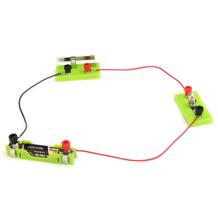 Funny Electric Circuit Kits Children School Science Toy Montessori Learning Physical Experiment Mode - MRSLM