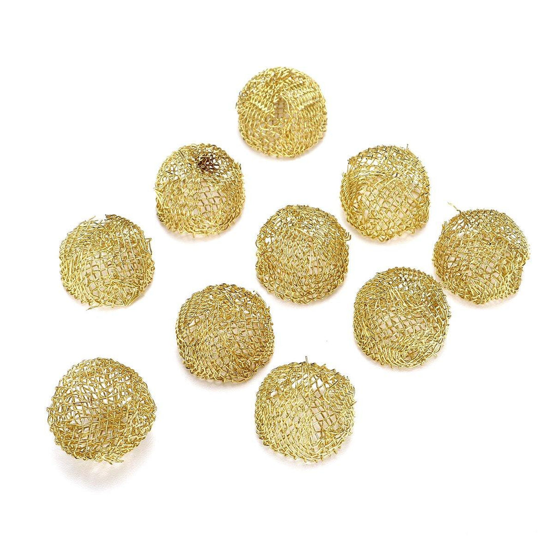 10Pcs Pipe Screen Filter Ball Combustion-supporting Reticular Ball Replacement Tools Kit - MRSLM