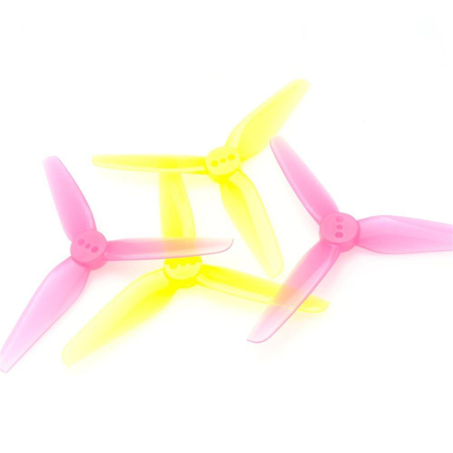 2Pairs HQProp 3X1.8X3 3Inch Propeller for Poly Carbonate 1.5MM/2MM Shaft for TinyTrainer Five33 FPV Racing RC Drone - MRSLM