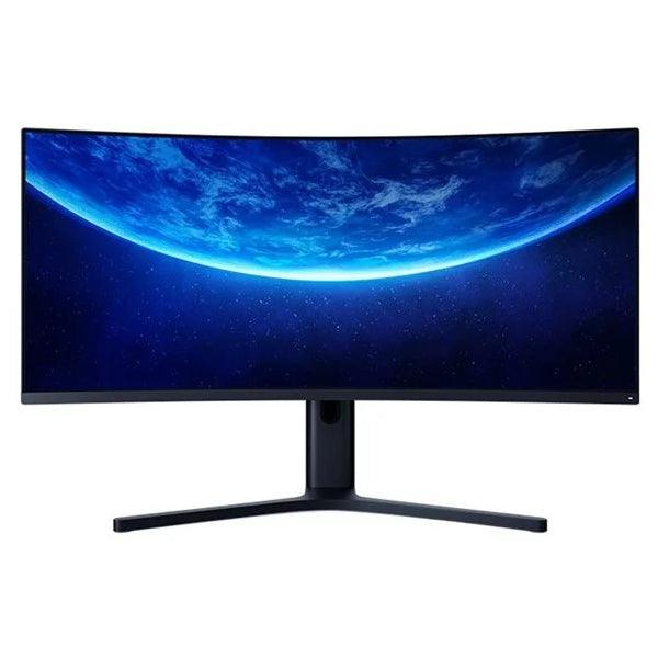 Original XIAOMI Curved Gaming Monitor 34-Inch 21:9 Bring Fish Screen 144Hz High Refresh Rate 1500R Curvature WQHD 3440*1440 Resolution 121% sRGB Wide Color Gamut Free-Sync Technology Display - MRSLM