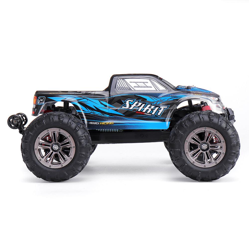 Xinlehong Q901 with Two Battery 1/16 2.4G 4WD 52km/h Brushless Proportional Control RC Car LED Light RTR Toys - MRSLM