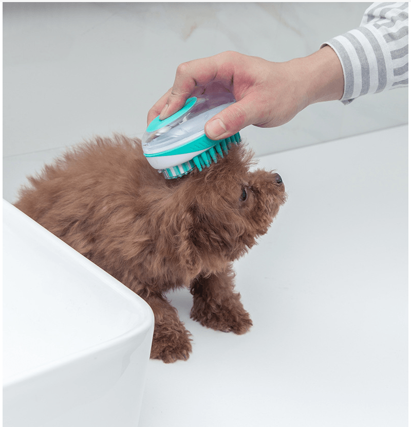 Pet Bath Massage Brush For Cats And Dogs - MRSLM