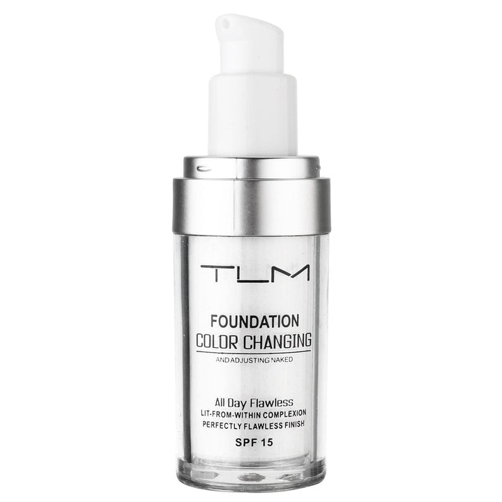 30ml TLM Color Changing Liquid Foundation Makeup Change To Your Skin Tone By Just Blending Liquid Cover Concealer - MRSLM