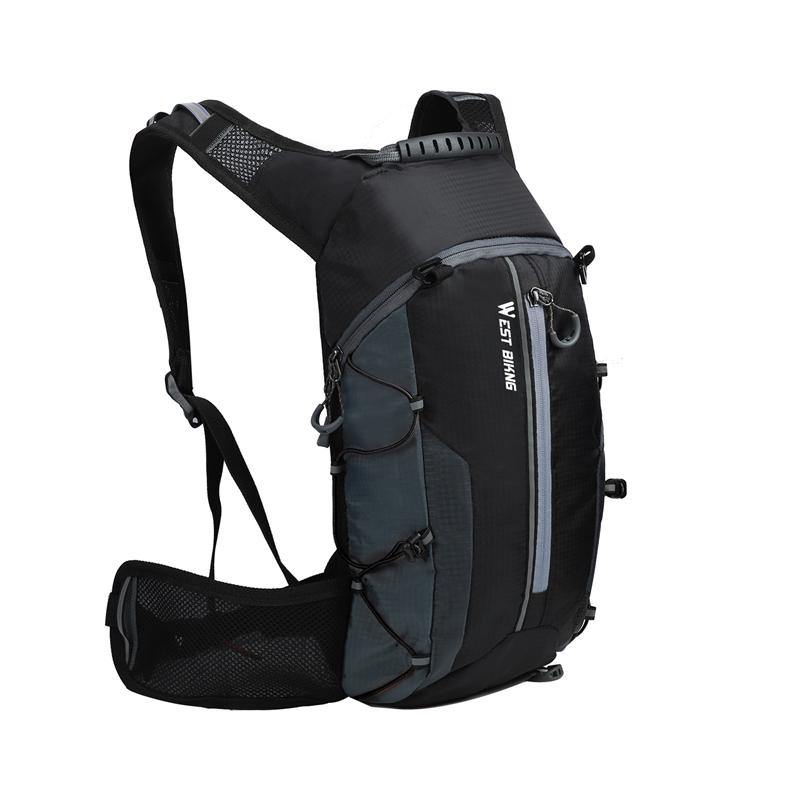 WEST BIKING 10L Foldable Waterproof Bike Backpack Hydration Water Backpack for Running Cycling Hiking - MRSLM