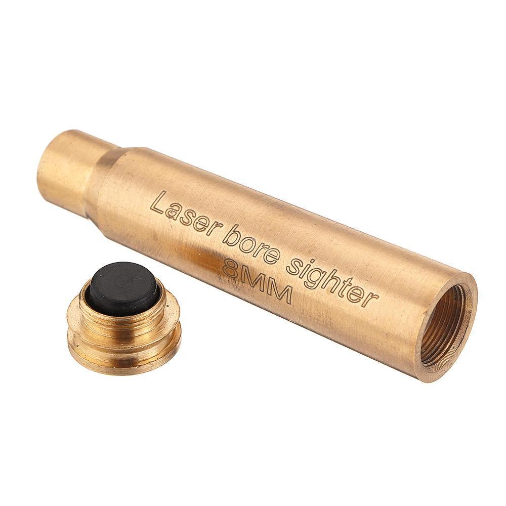 CAL 8mm Laser Boresighter Red Dot Sight Brass Cartridge Boresighter Caliber - MRSLM
