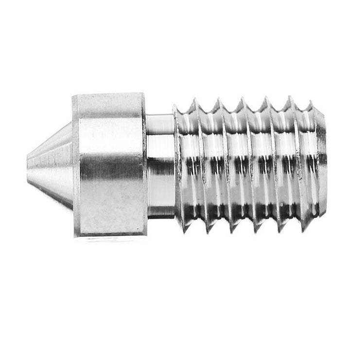 0.3mm/0.4mm/0.6mm/0.8mm/1.0mm Titanium Alloy M6 Thread Nozzle for 3D Printer - MRSLM