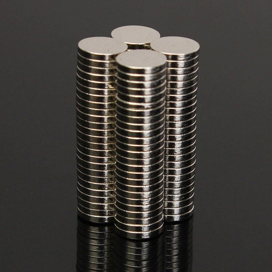 100pcs N52 6x1mm Disc Neodymium Magnet Strong Rare Earth Small Fridge Magnets - MRSLM