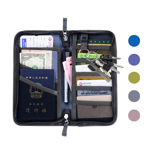 Honana HN-PB6 Oxford Passport Holder 6 Colors Travel Wallet Credit Card Tickets Organizer - MRSLM