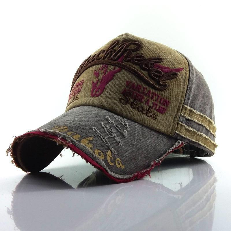 Collrown Retro Embroidered Baseball Cap - Stylish Sun Hat for Men and Women - MRSLM