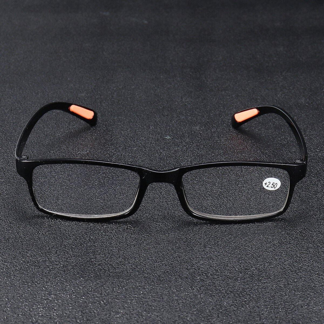 TR90 Portable Durable light Weight Resin Black Reading Glasses Extremely Flexible - MRSLM