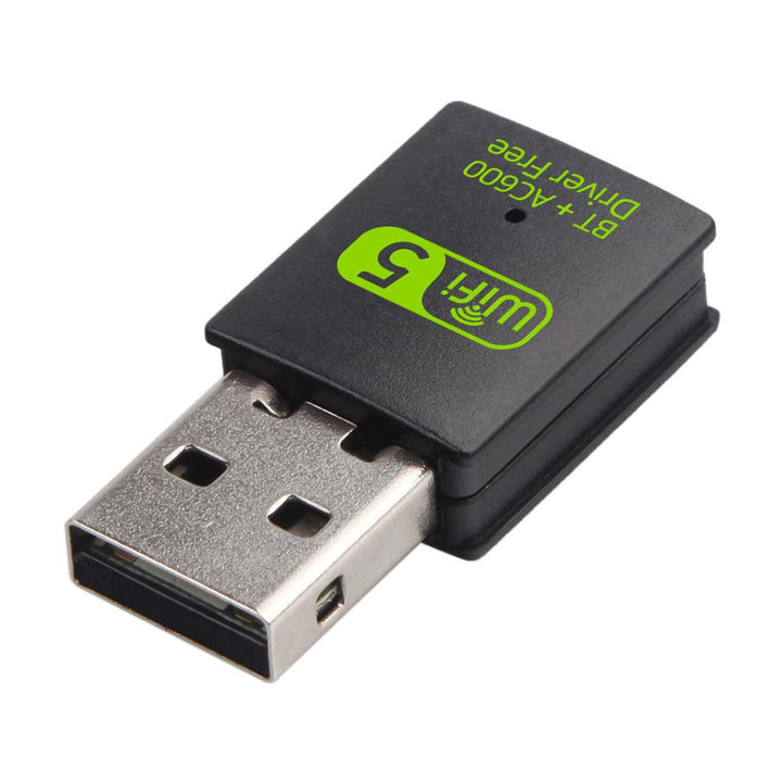 600M Dual Band Driver Free USB2.0 Wireless Networking Adapter WiFi 2 in 1 Wireless Network Card for Desktop - MRSLM